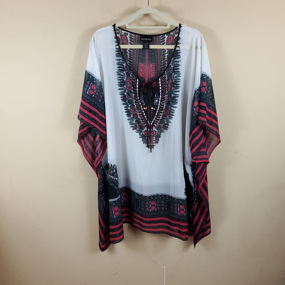 Lane Bryant Oversized Printed Cape Size 22/24